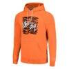 Cincinnati Bengals Homage Unisex Hyperlocal Raglan Pullover Hoodie - Orange - Side View