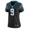 Bryce Young Carolina Panthers Nike Women's Team Game Jersey - Black - Side View
