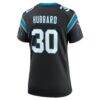 Chuba Hubbard Carolina Panthers Nike Women's Team Game Jersey - Black - Detail View