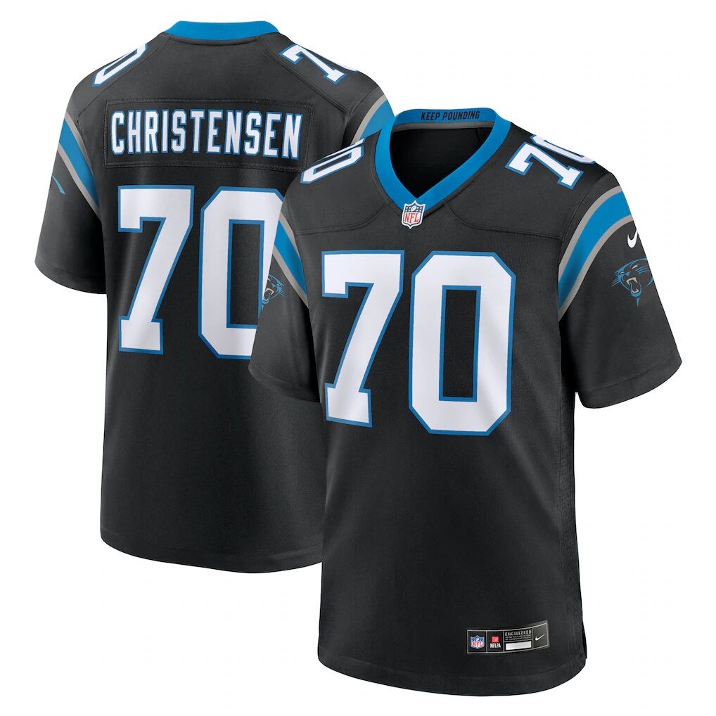 Brady Christensen Carolina Panthers Nike Team Game Jersey