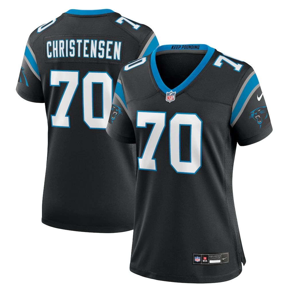 Brady Christensen Carolina Panthers Nike Women's Team Game Jersey