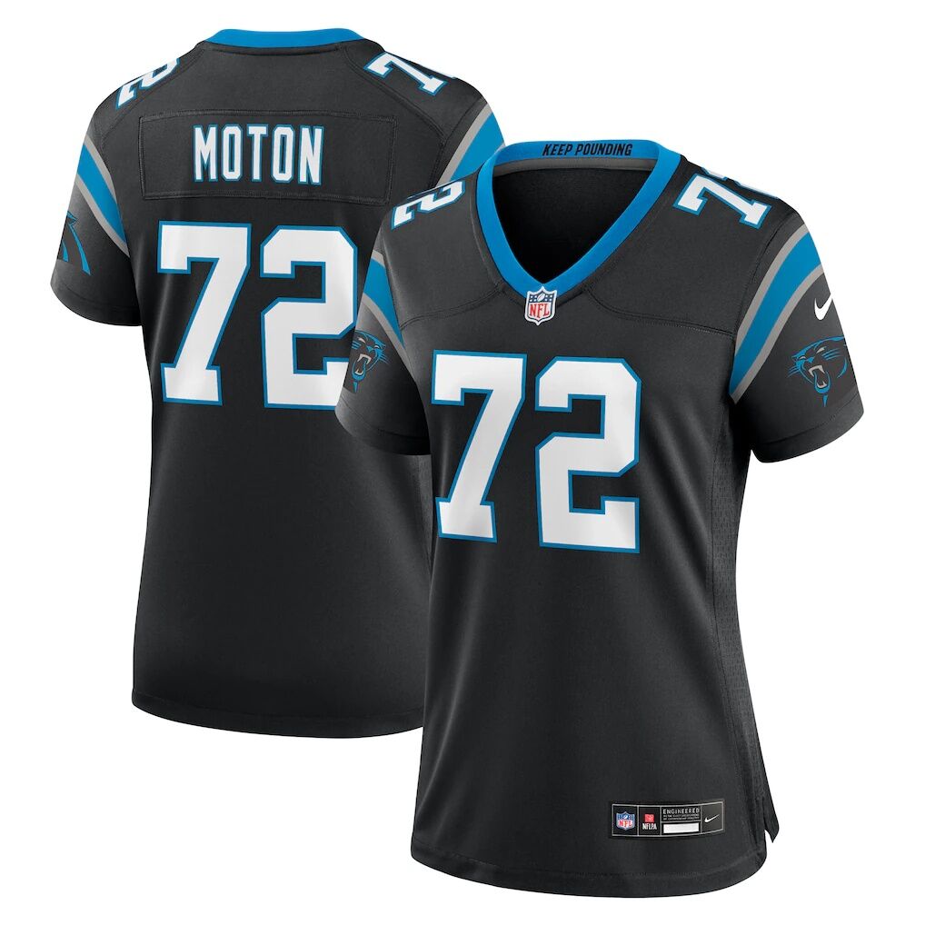 Taylor Moton Carolina Panthers Nike Women's Team Game Jersey