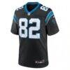 Tommy Tremble Carolina Panthers Nike Team Game Jersey - Black - Side View