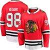 Connor Bedard Chicago Blackhawks Fashion7 Home Breakaway Player Jersey - Red - Front View