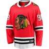 Connor Bedard Chicago Blackhawks Fashion7 Home Breakaway Player Jersey - Red - Side View