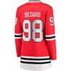 Connor Bedard Chicago Blackhawks Fashion7 Women's Home Breakaway Player Jersey - Red - Detail View