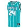 Brandon Miller Charlotte Hornets Fashion7 Fast Break Replica Jersey - Teal - Side View