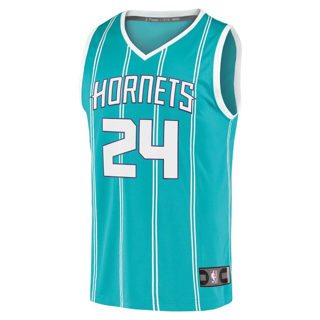 Brandon Miller Charlotte Hornets Fashion7  Fast Break Replica Jersey – Icon Edition