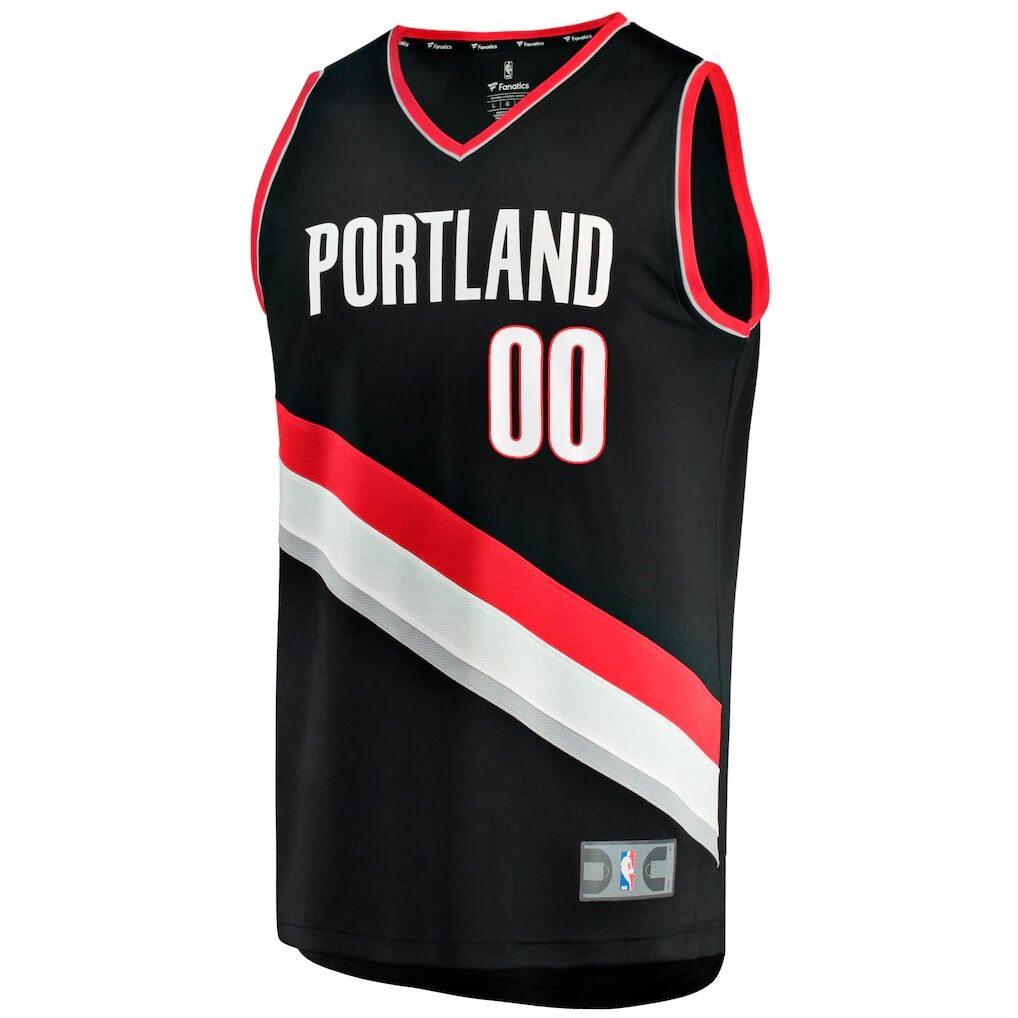 Scoot Henderson Portland Trail Blazers Fashion7  Fast Break Replica Jersey - Icon Edition