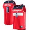 Washington Wizards Fashion7 Fast Break Replica Jersey - Red - Front View