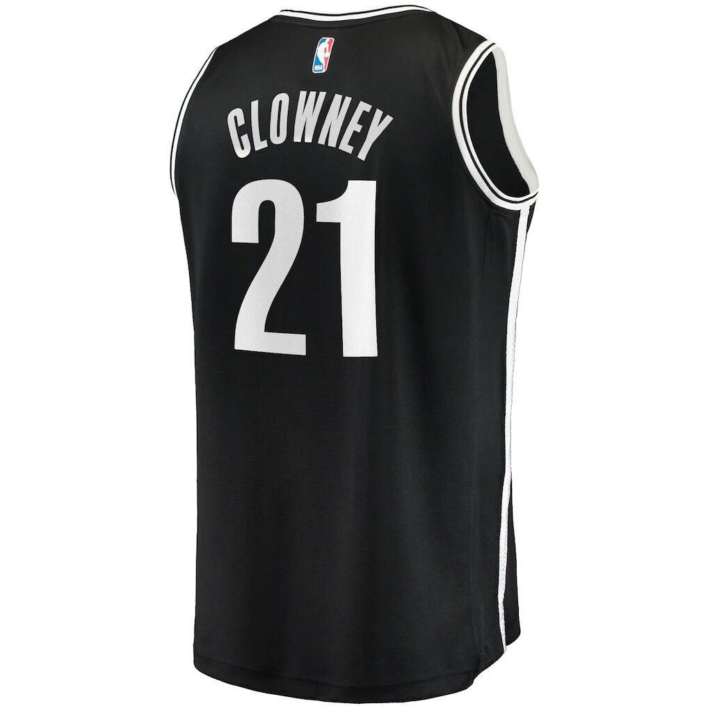 Noah Clowney Brooklyn Nets Fashion7  Fast Break Replica Jersey - Icon Edition