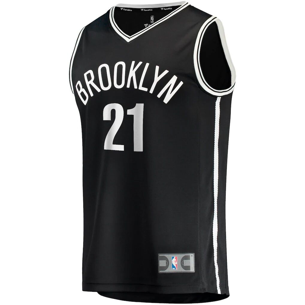 Noah Clowney Brooklyn Nets Fashion7  Fast Break Replica Jersey - Icon Edition