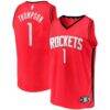 Amen Thompson Houston Rockets Fashion7 Youth Fast Break Replica Jersey - Red - Front View
