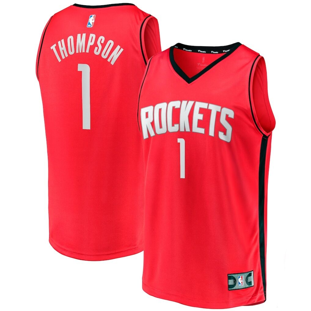 Amen Thompson Houston Rockets Fashion7 Youth Fast Break Replica Jersey – Icon Edition
