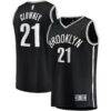 Noah Clowney Brooklyn Nets Fashion7 Youth Fast Break Replica Jersey - Black - Front View