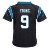 Bryce Young Carolina Panthers Nike Preschool Player Game Jersey - Black - Detail View