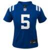 Anthony Richardson Sr. Indianapolis Colts Nike Infant Team Player Game Jersey - - Side View