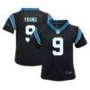 Bryce Young Carolina Panthers Nike Infant Team Player Game Jersey - Black - Front View