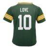 Jordan Love Green Bay Packers Nike Infant Game Jersey - Green - Front View