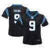 Bryce Young Carolina Panthers Nike Toddler Game Jersey - Black - Front View