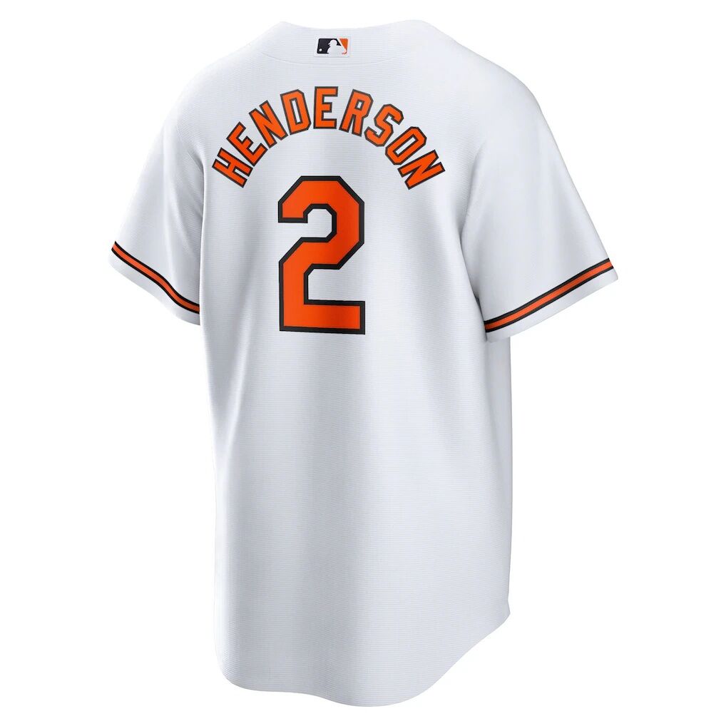Gunnar Henderson Baltimore Orioles Nike Home Replica Player Jersey