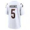 Tee Higgins Cincinnati Bengals Nike Game Jersey - White - Side View