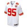 Chris Jones Kansas City Chiefs Nike Game Jersey - White - Side View
