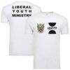 Liberal Youth Ministry 2023 Leagues Cup Tri-Blend T-Shirt - White - Front View