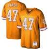 John Lynch Tampa Bay Buccaneers Mitchell & Ness Youth 1995 Retired Player Legacy Jersey - Orange - Front View