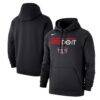 Washington Mystics Nike Unisex Just Do It Club Pullover Hoodie - Black - Front View