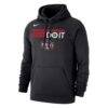 Washington Mystics Nike Unisex Just Do It Club Pullover Hoodie - Black - Side View