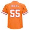 Derrick Brooks Tampa Bay Buccaneers Nike Preschool Retired Player Game Jersey - Orange - Detail View