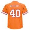 Mike Alstott Tampa Bay Buccaneers Nike Toddler Retired Player Game Jersey - Orange - Detail View
