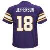 Justin Jefferson Minnesota Vikings Nike Infant Alternate Player Game Jersey - Purple - Detail View