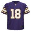 Justin Jefferson Minnesota Vikings Nike Infant Alternate Player Game Jersey - Purple - Side View