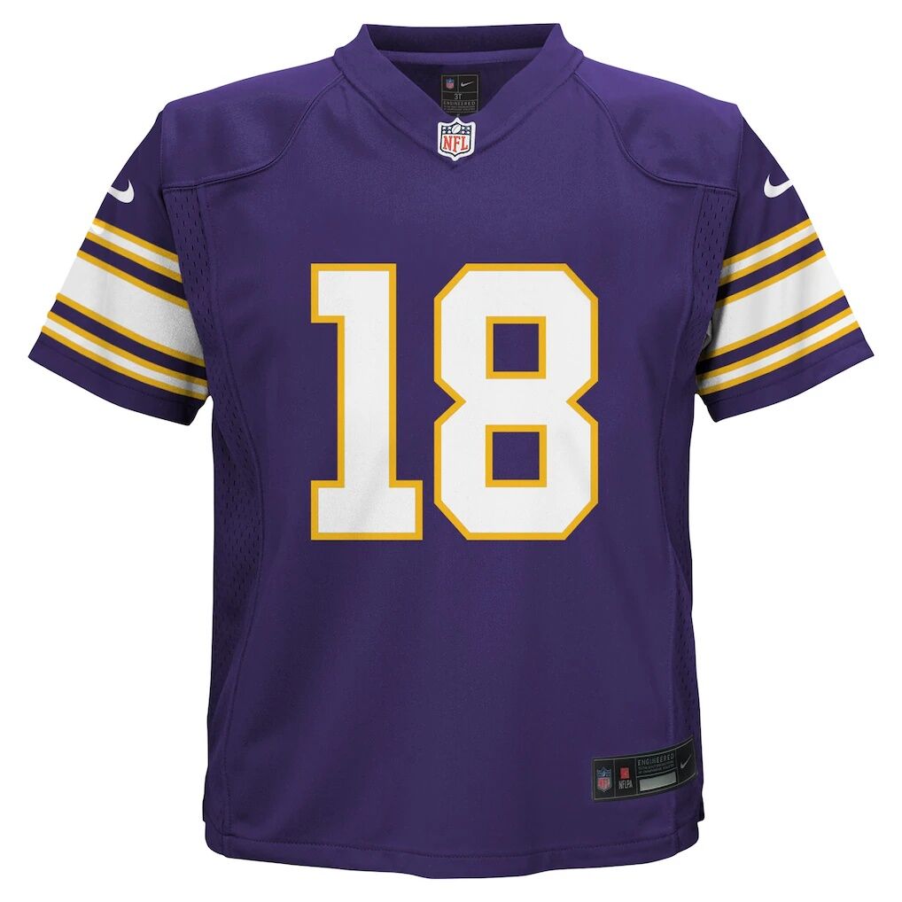 Justin Jefferson Minnesota Vikings Nike Infant Alternate  Player Game Jersey