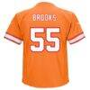 Derrick Brooks Tampa Bay Buccaneers Nike Infant Alternate Player Game Jersey - Orange - Detail View