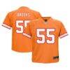 Derrick Brooks Tampa Bay Buccaneers Nike Infant Alternate Player Game Jersey - Orange - Front View