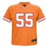 Derrick Brooks Tampa Bay Buccaneers Nike Infant Alternate Player Game Jersey - Orange - Side View
