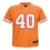 Mike Alstott Tampa Bay Buccaneers Nike Infant Alternate Player Game Jersey - Orange - Side View