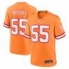 Derrick Brooks Tampa Bay Buccaneers Nike Youth Retired Player Game Jersey - Orange - Front View