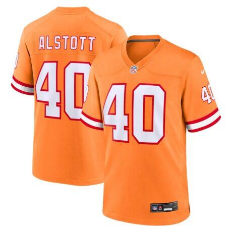 Mike Alstott Tampa Bay Buccaneers Nike Youth Retired Player Game Jersey - Orange - Front View