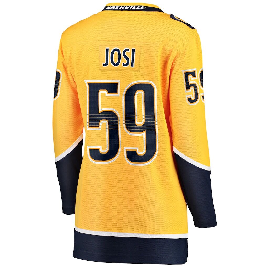 Roman Josi Nashville Predators Fashion7 Women's Home Breakaway Player Jersey