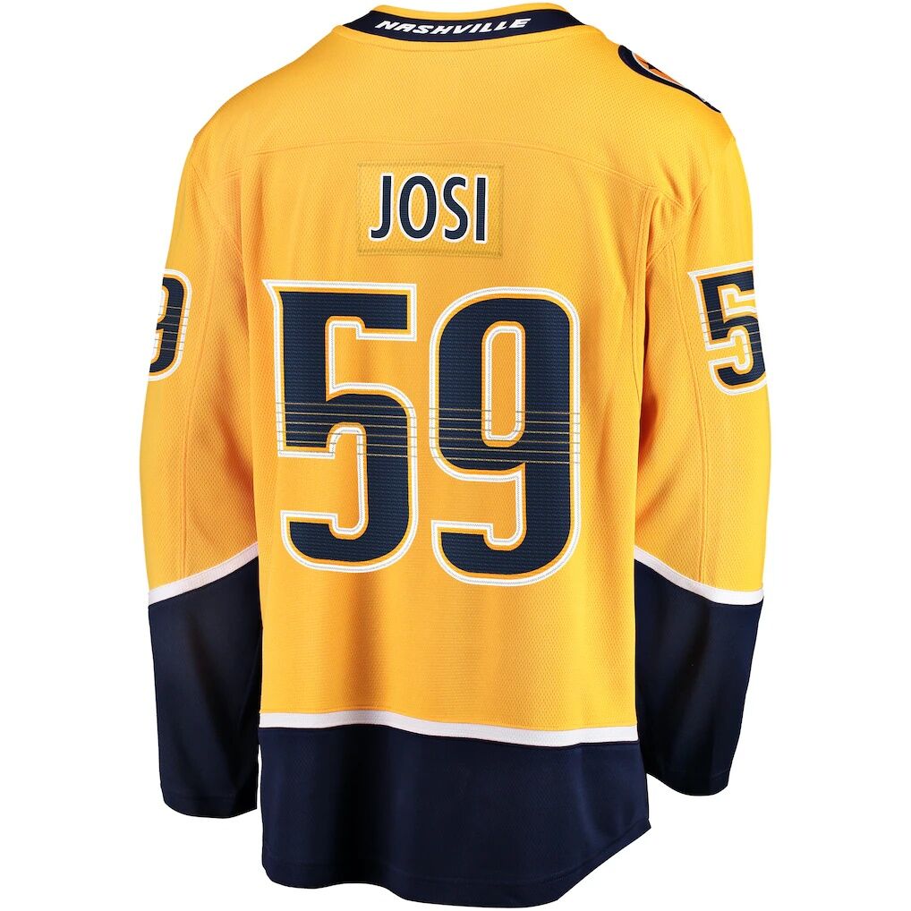 Roman Josi Nashville Predators Fashion7 Home Breakaway Jersey