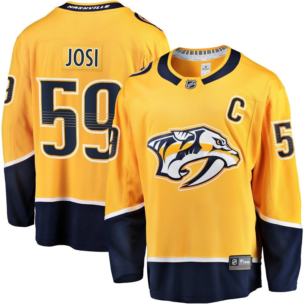Roman Josi Nashville Predators Fashion7 Home Breakaway Jersey