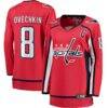 Alexander Ovechkin Washington Capitals Fashion7 Women's Captain Patch Home Breakaway Player Jersey - Red - Front View