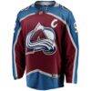 Gabriel Landeskog Colorado Avalanche Fashion7 Captain Patch Home Breakaway Jersey - - Side View