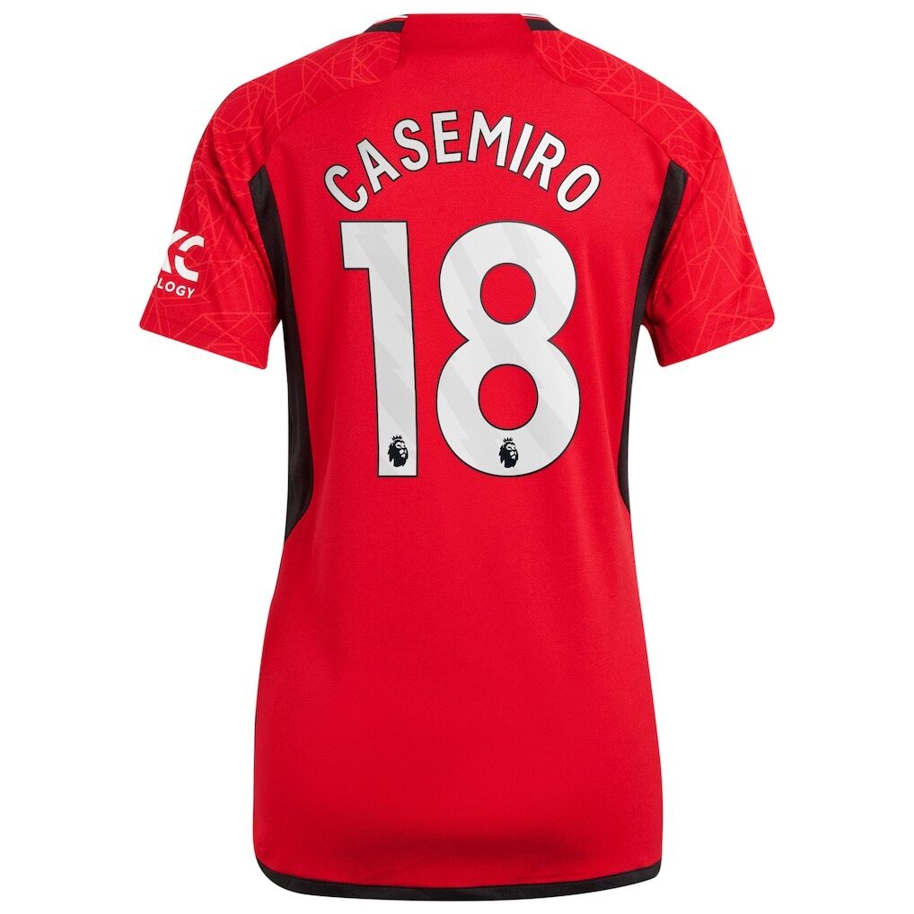 Casemiro Manchester United adidas Women’s 2023/24 Home Replica Player Jersey