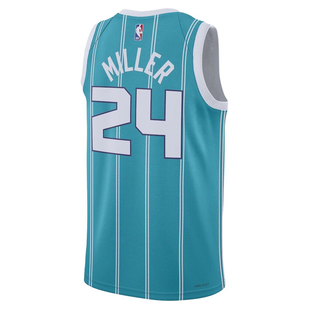 Brandon Miller Charlotte Hornets Nike Unisex NBA Draft Swingman Jersey – Icon Edition