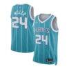 Brandon Miller Charlotte Hornets Nike Unisex NBA Draft Swingman Jersey - Teal - Front View